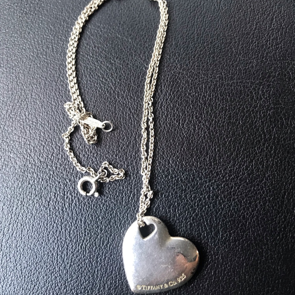 Tiffany &Co Heart Necklace
